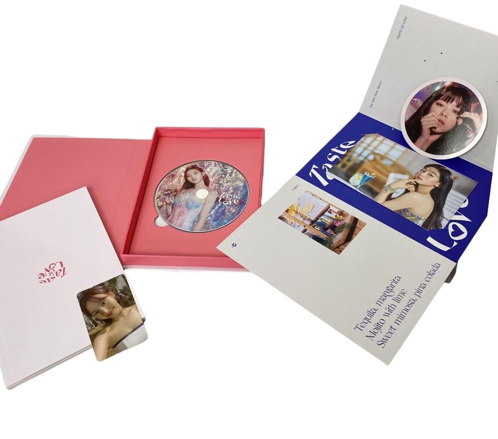 Korean POP Music TWICE Taste of Love 10th Mini  Group Album Official Kpop Girl